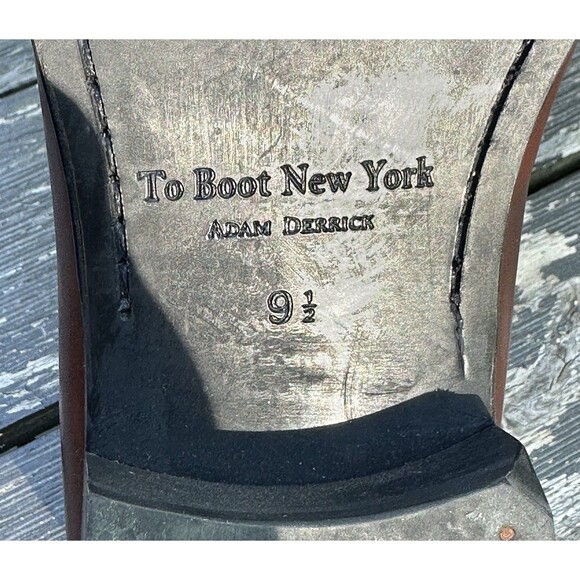 To Boot New York Adam Derrick Men’s Dress Shoes Loafers Size 9.6 Made in Italy - Picture 7 of 11